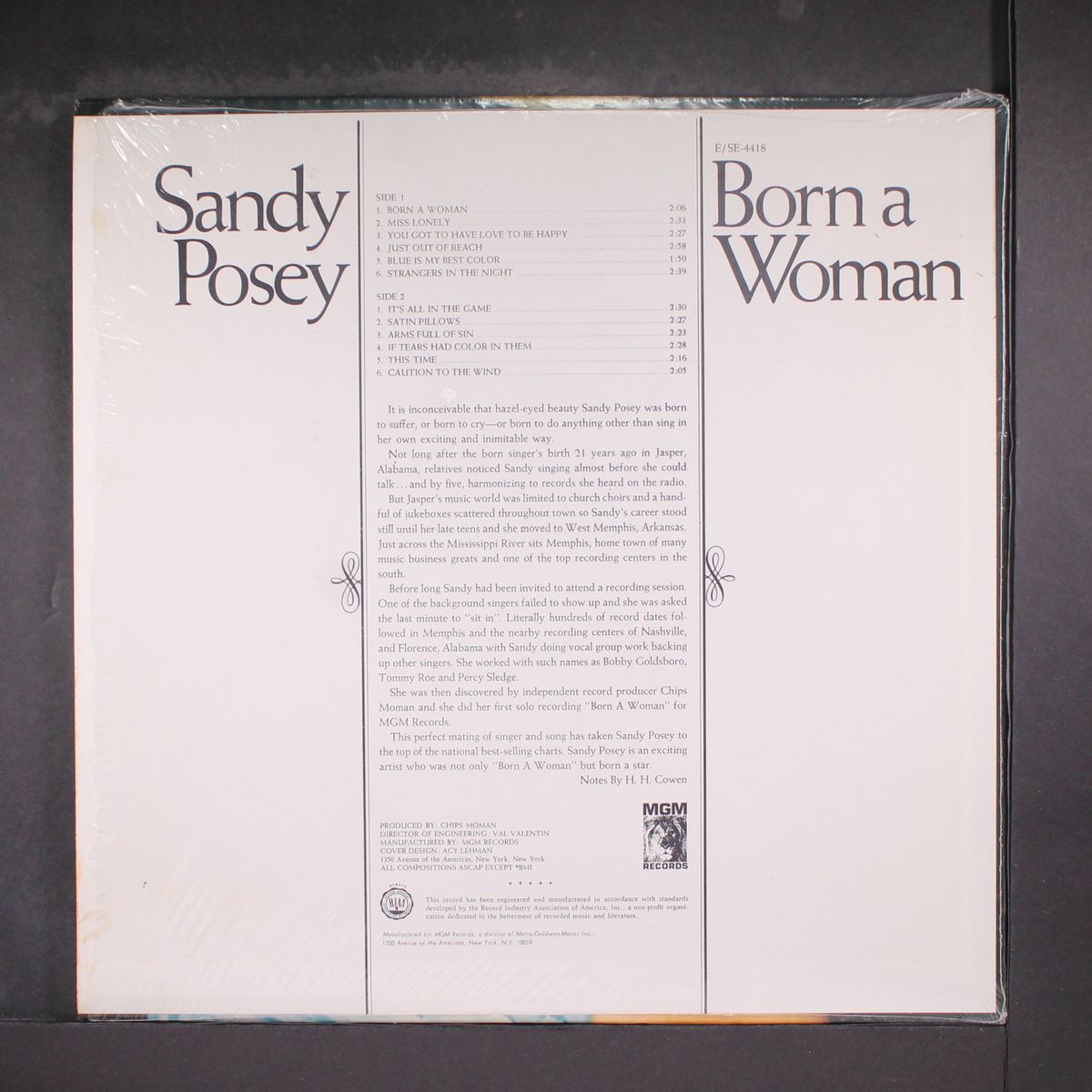 born a woman by SANDY POSEY