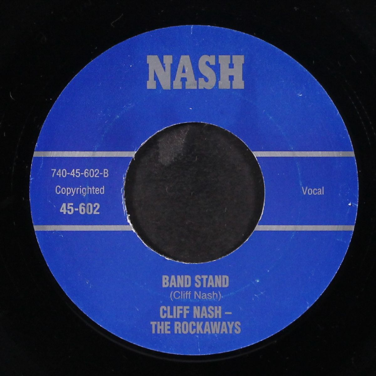 tell me baby / band stand by CLIFF NASH