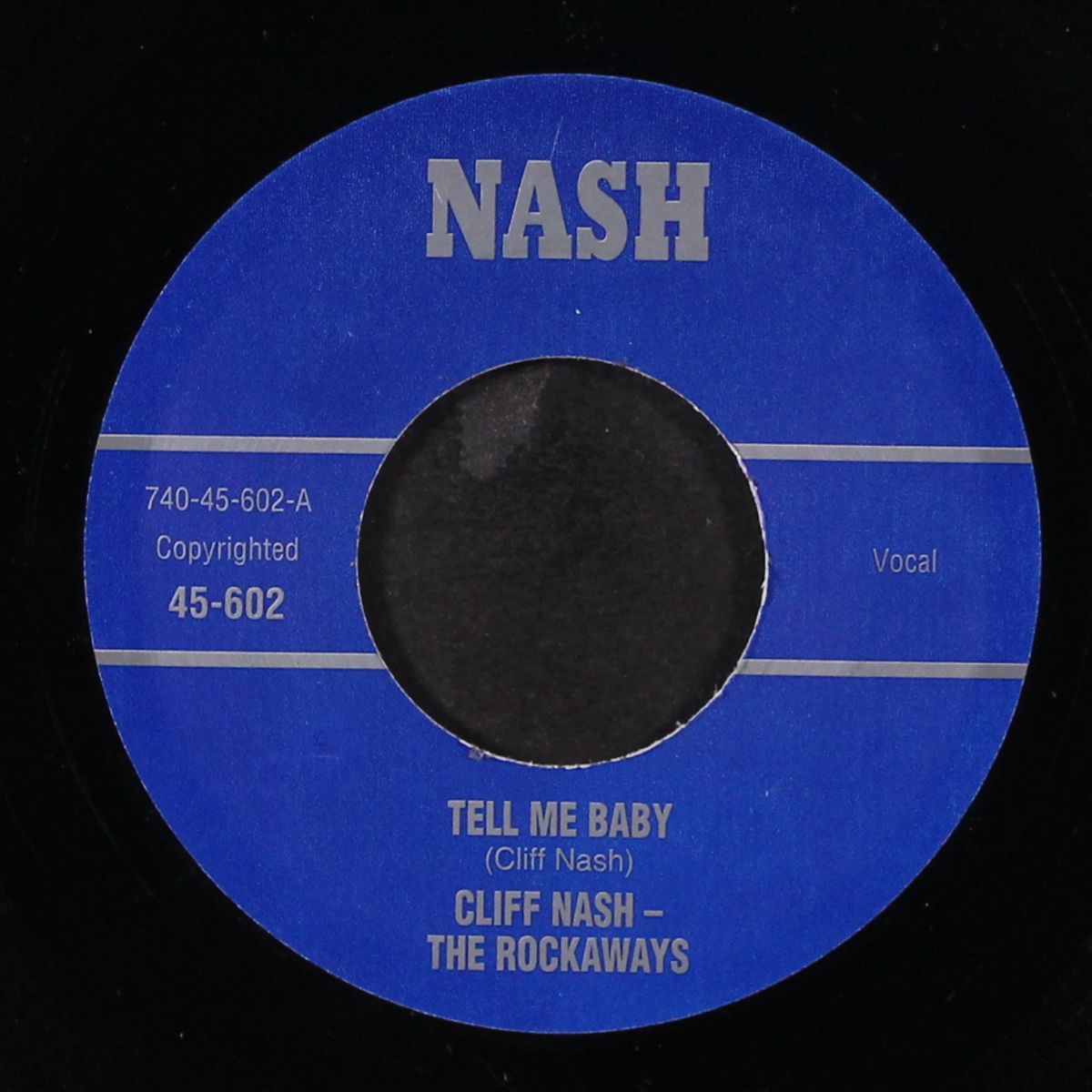 tell me baby / band stand by CLIFF NASH