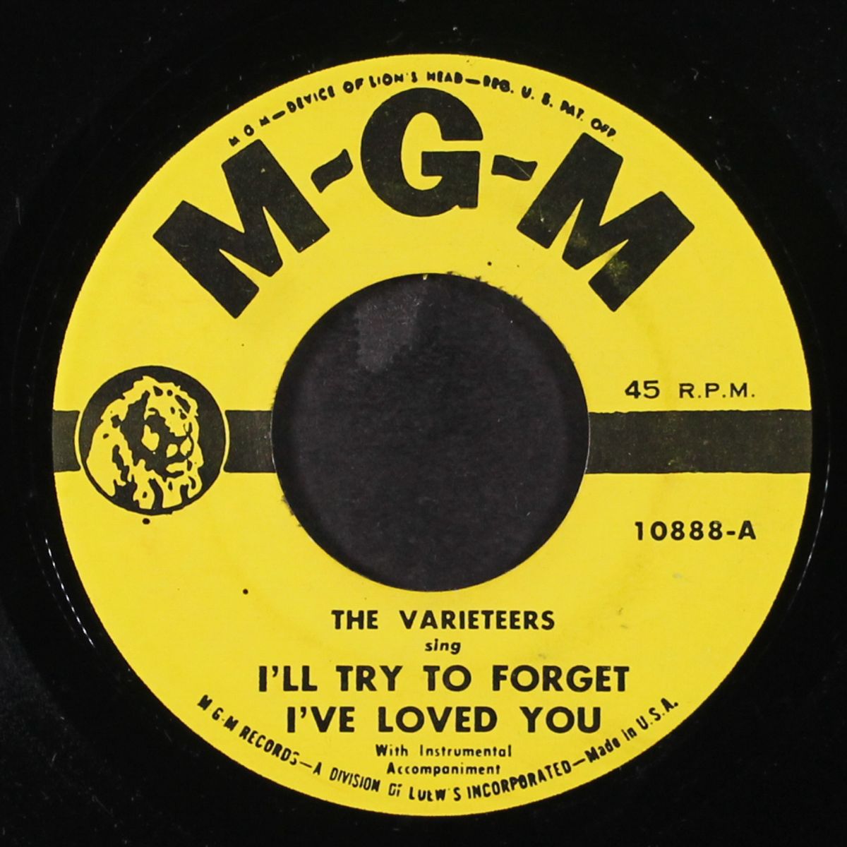 i'll try to forget i've loved you / you don't move me no more by VARIETEERS