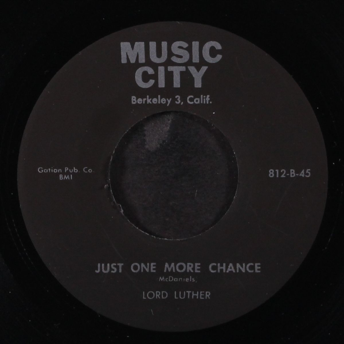 somewhere in this world / just one more chance by GAYLARKS / LORD LUTHER
