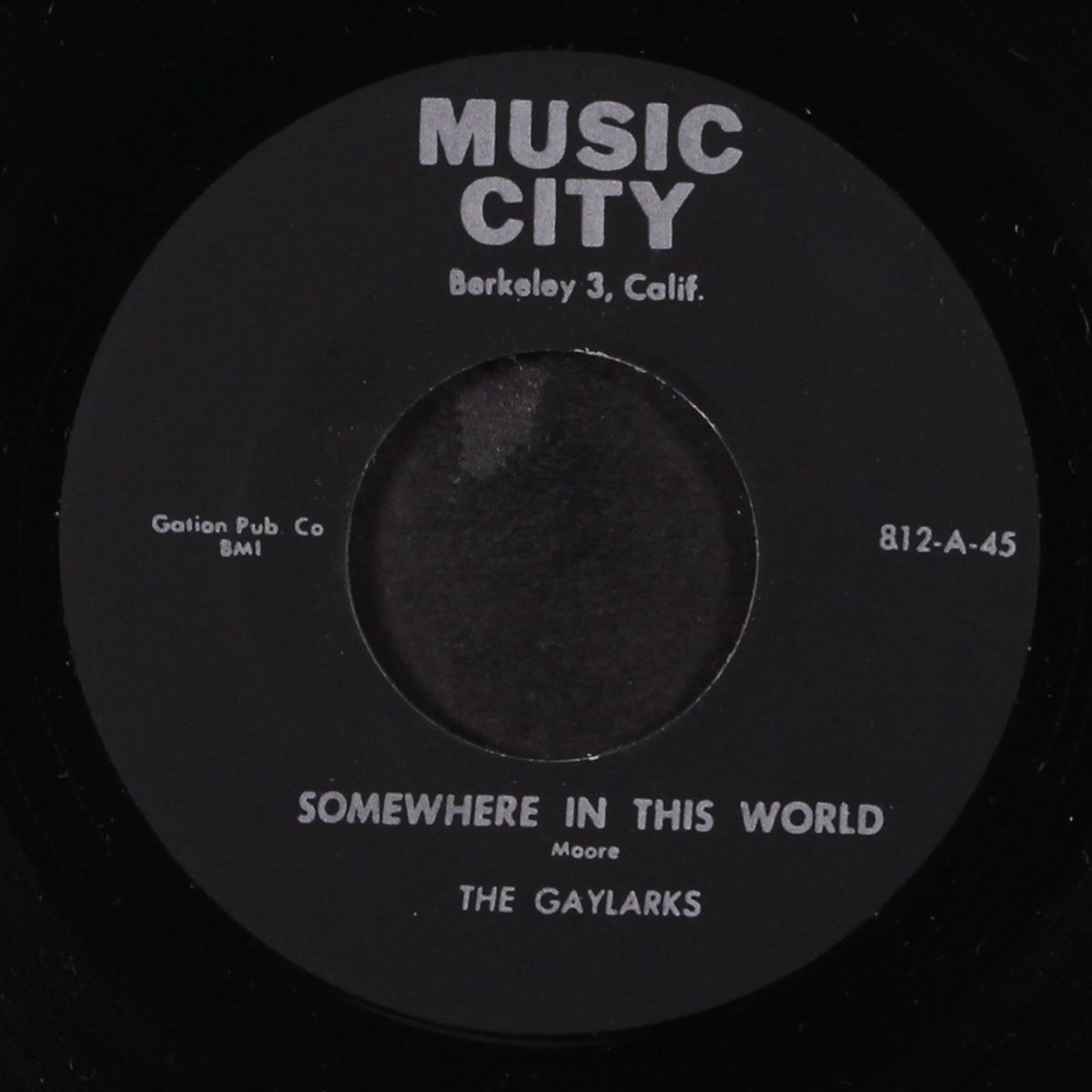 somewhere in this world / just one more chance by GAYLARKS / LORD LUTHER