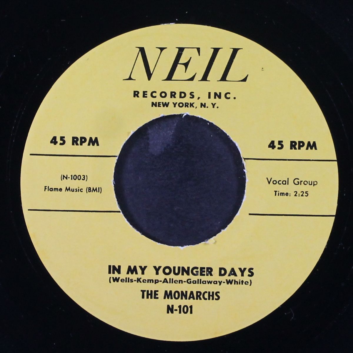 pretty little girl / in my younger days by MONARCHS