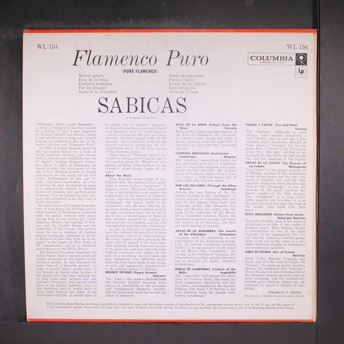 flamenco puro by SABICAS