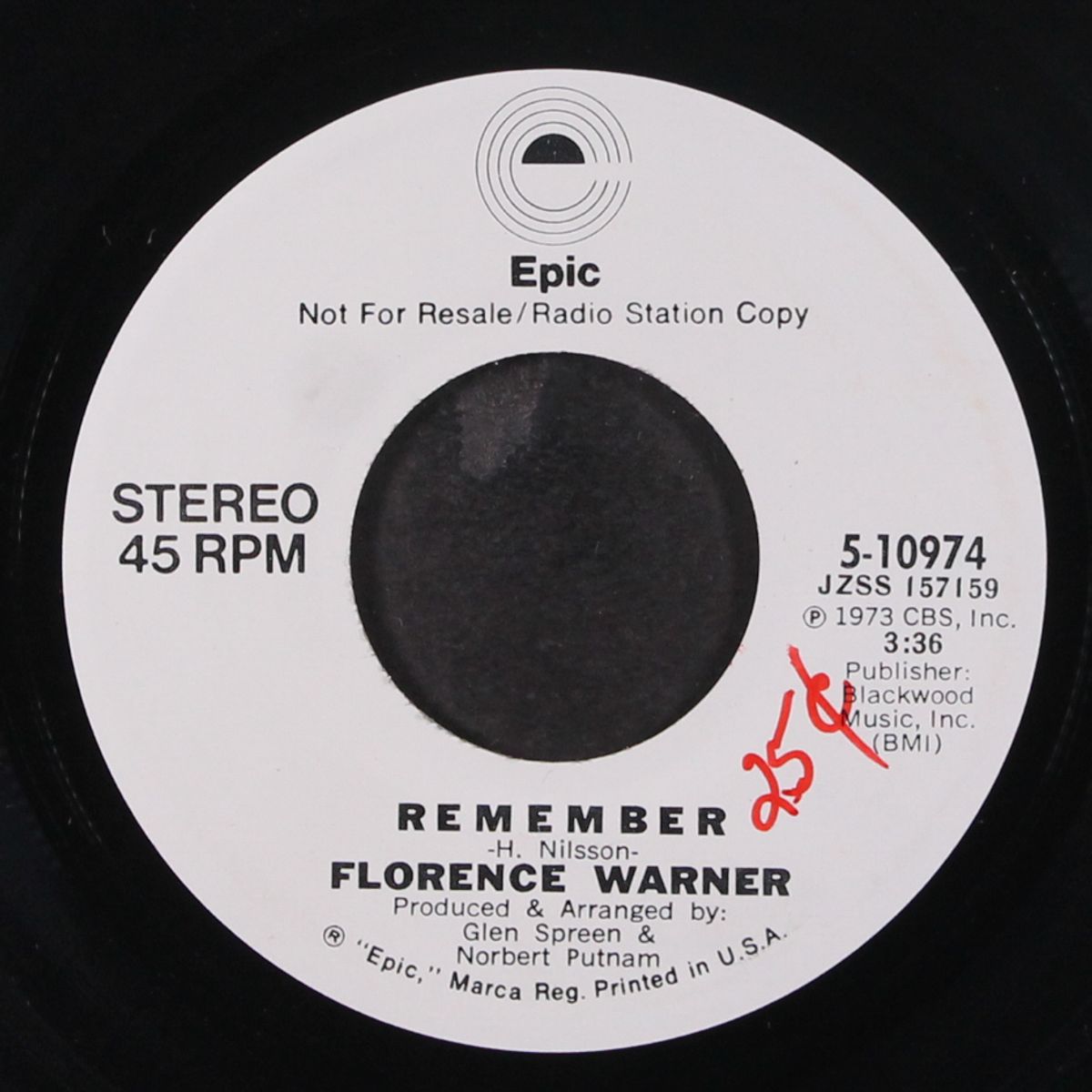 for no good reason / remember by FLORENCE WARNER