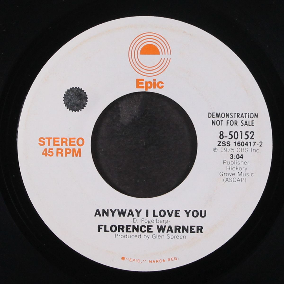 anyway i love you / mono by FLORENCE WARNER