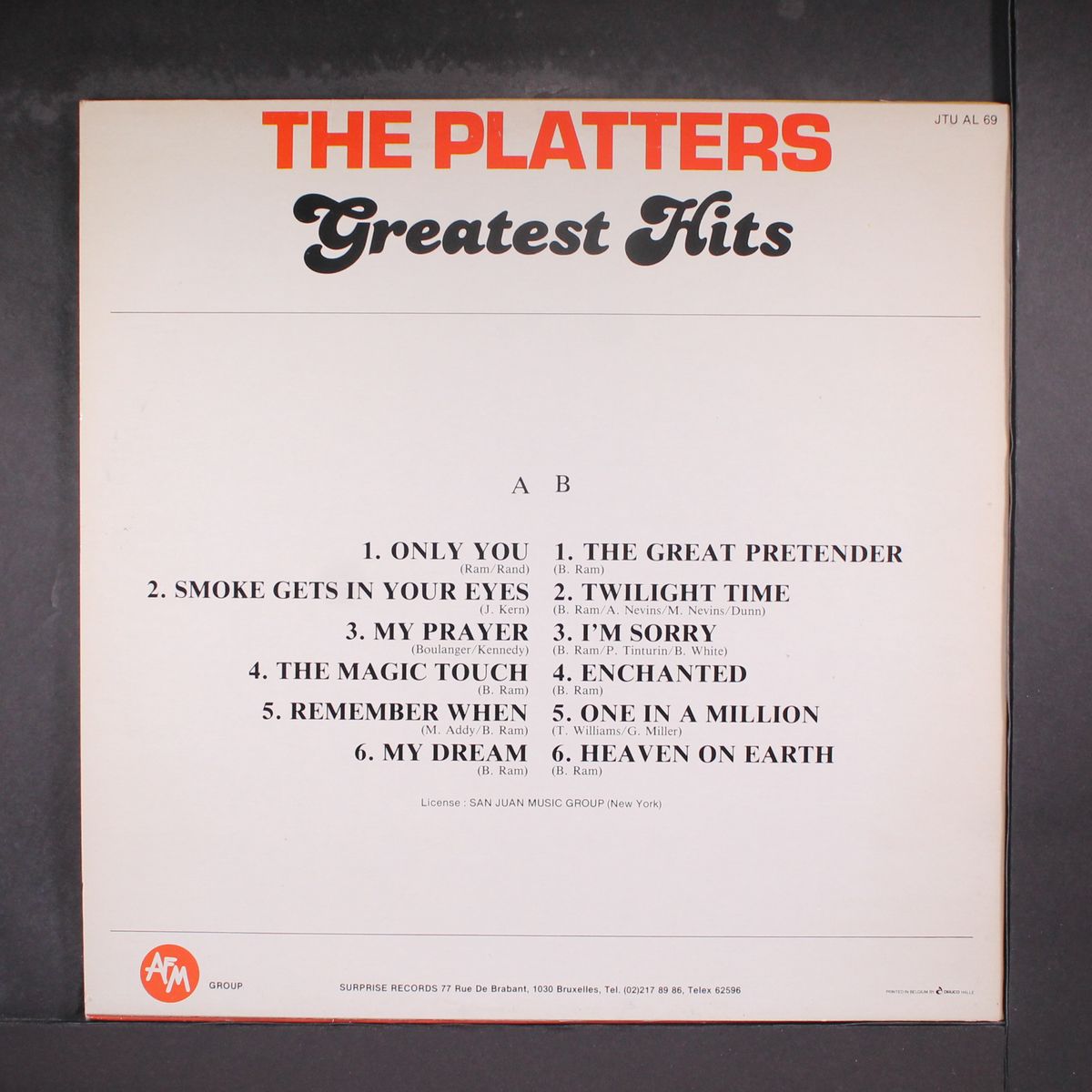 greatest hits by PLATTERS