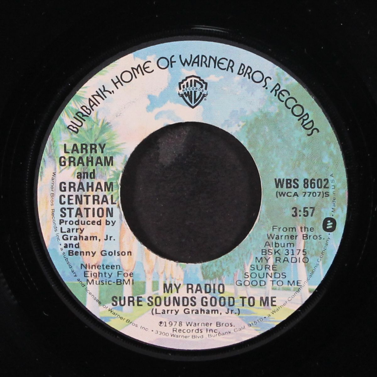 turn it out / my radio sure sounds good to me by LARRY GRAHAM
