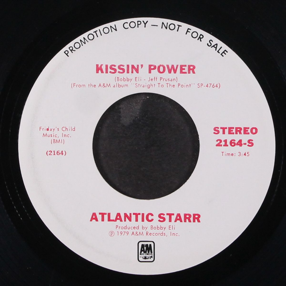 kissin' power / straight to the point by ATLANTIC STARR