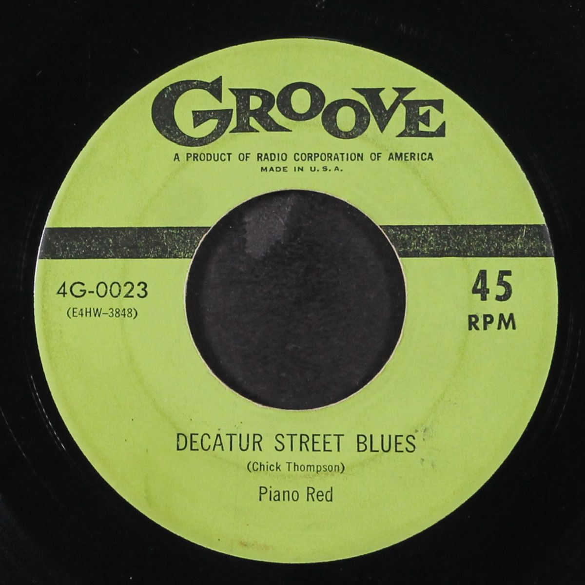 big rock from kokomo / decatur street blues by PIANO RED