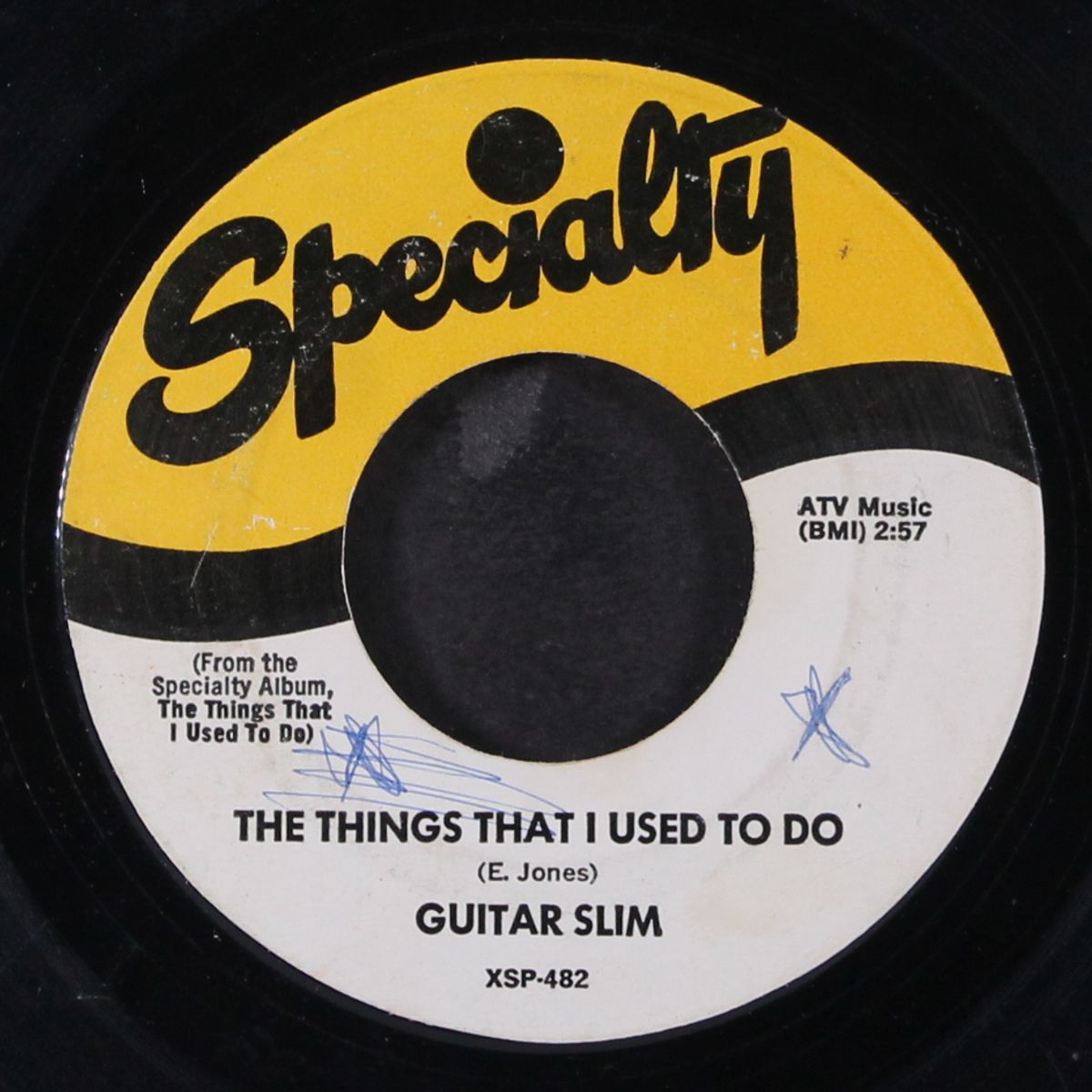 well, i done got over it / the things that i used to do by GUITAR SLIM
