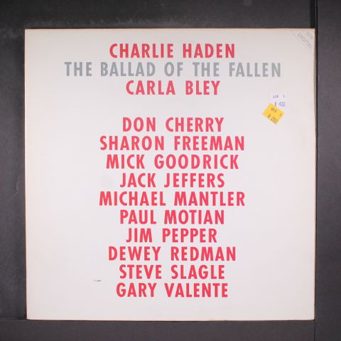 CHARLIE HADEN / CARLA BLEY