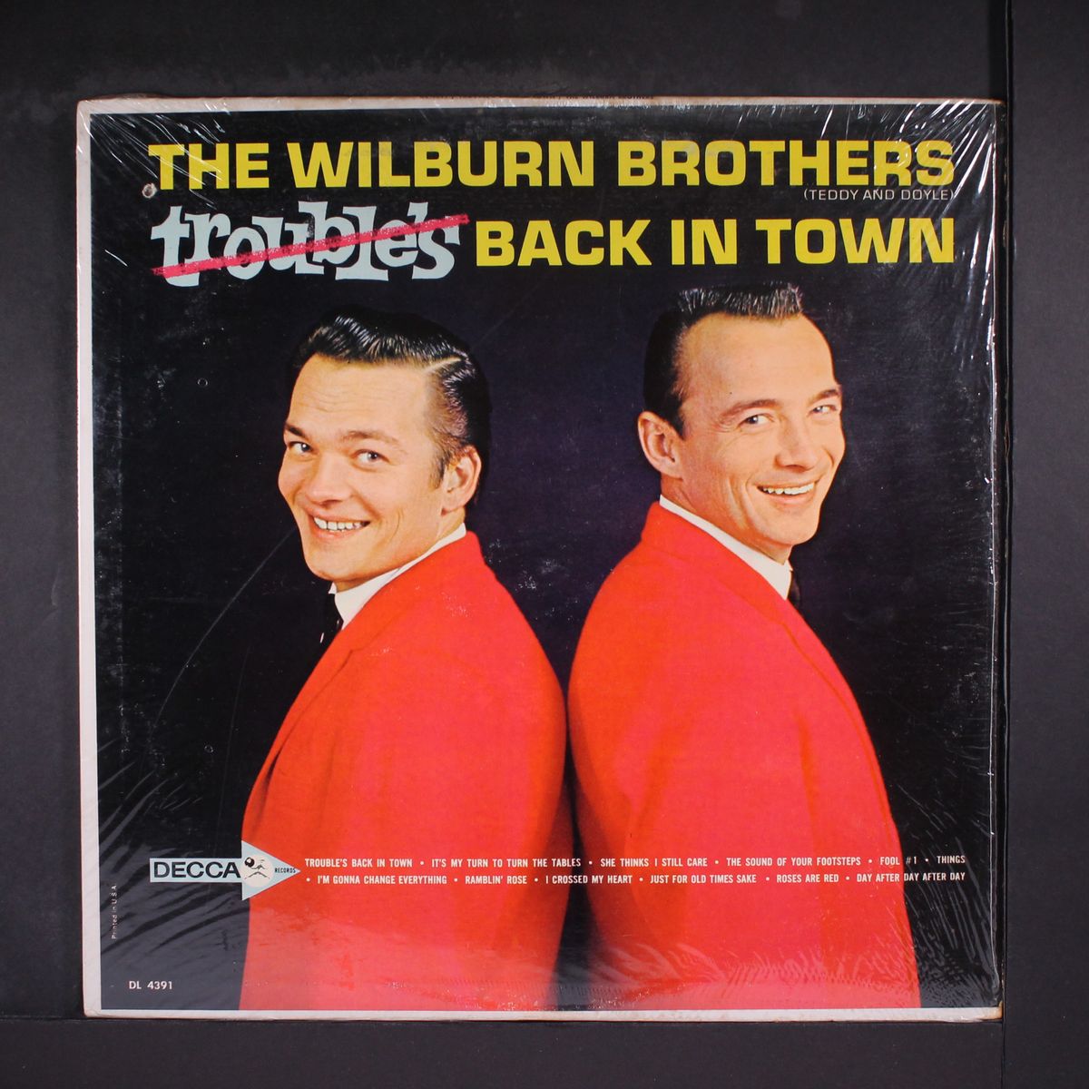 trouble's back in town by WILBURN BROTHERS