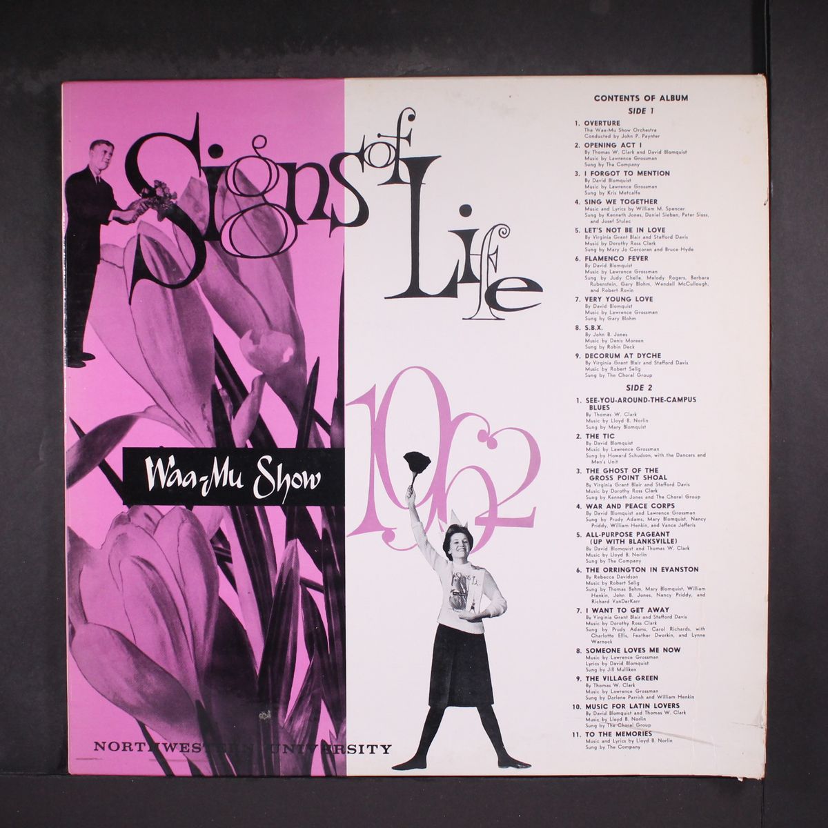 northwestern university waa mu show of 1962 by ORIGINAL CAST