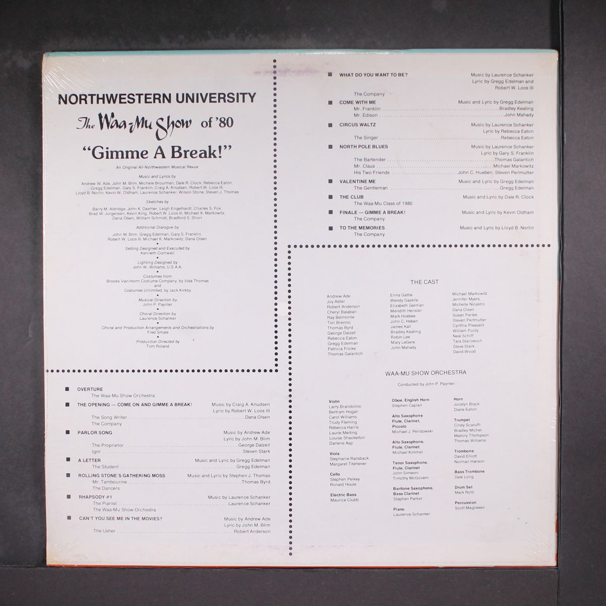 waa mu show of 1980 gimme a break by ORIGINAL CAST