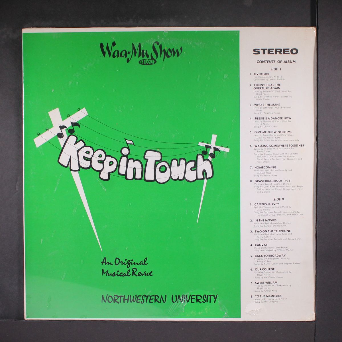 waa mu show of 1974 keep in touch by ORIGINAL CAST