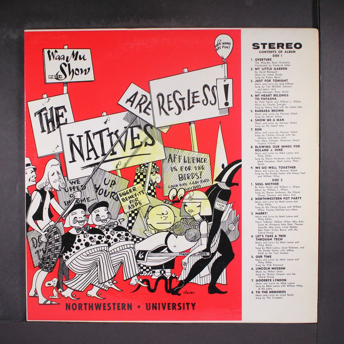 waa mu show of 1968 the natives are restless by ORIGINAL CAST