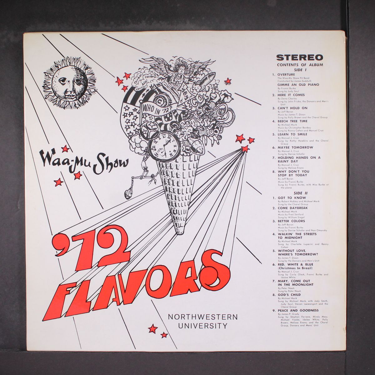 waa mu show of 1972 '72 flavors by ORIGINAL CAST