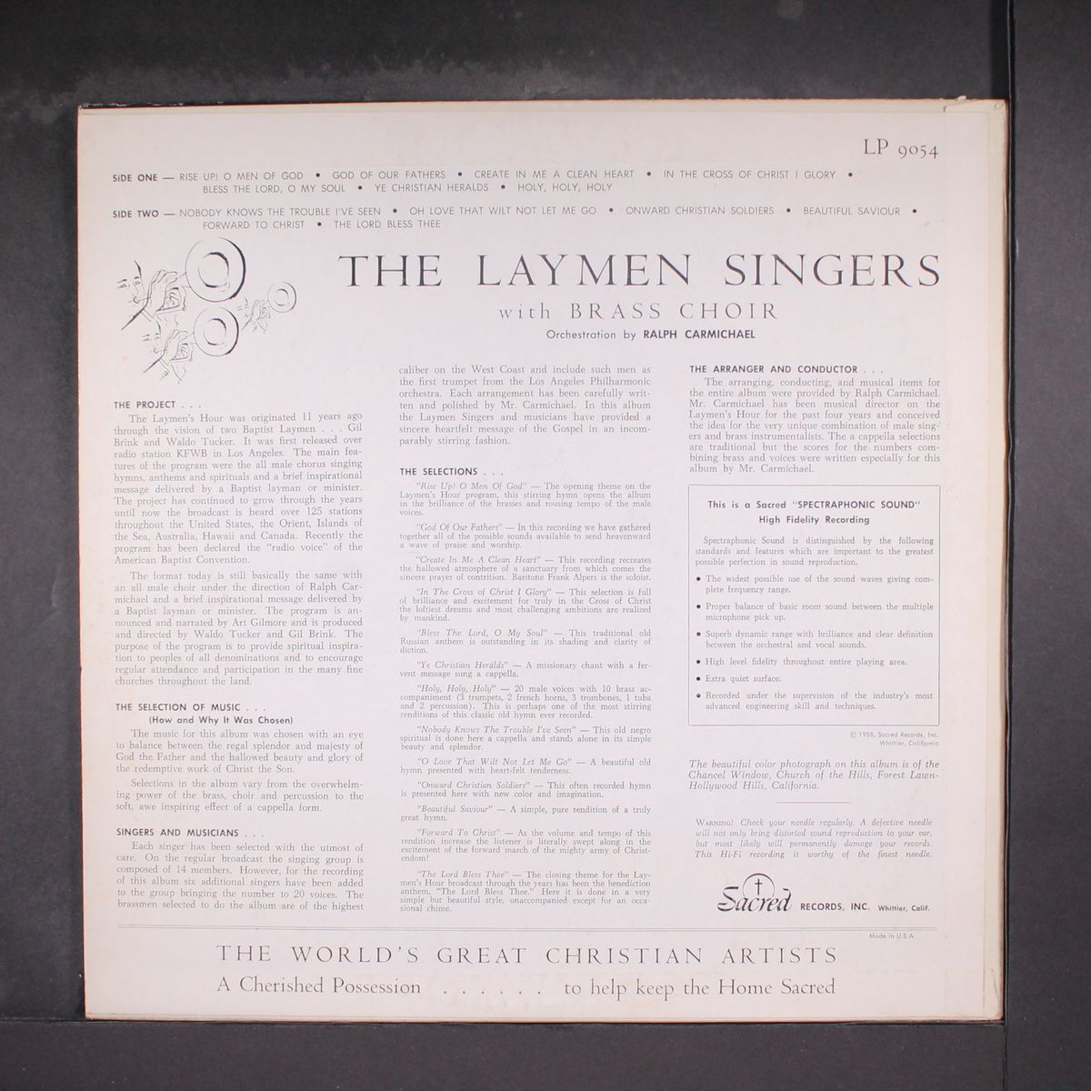 holy holy holy by LAYMEN SINGERS