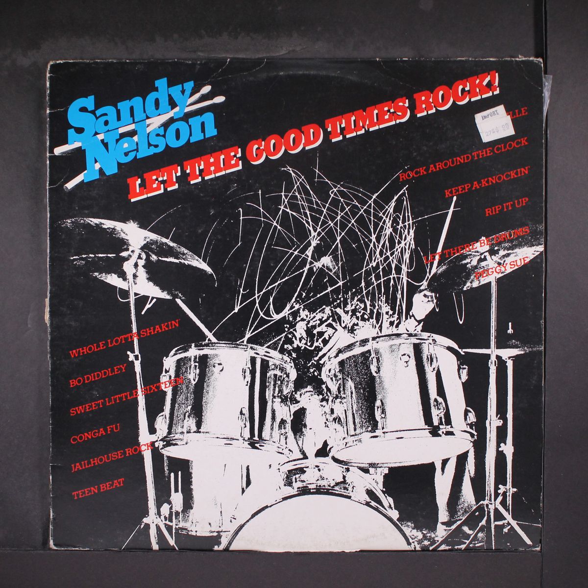 let the good times rock by SANDY NELSON