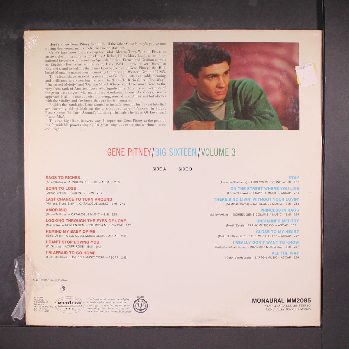 big sixteen, vol. 3 by GENE PITNEY