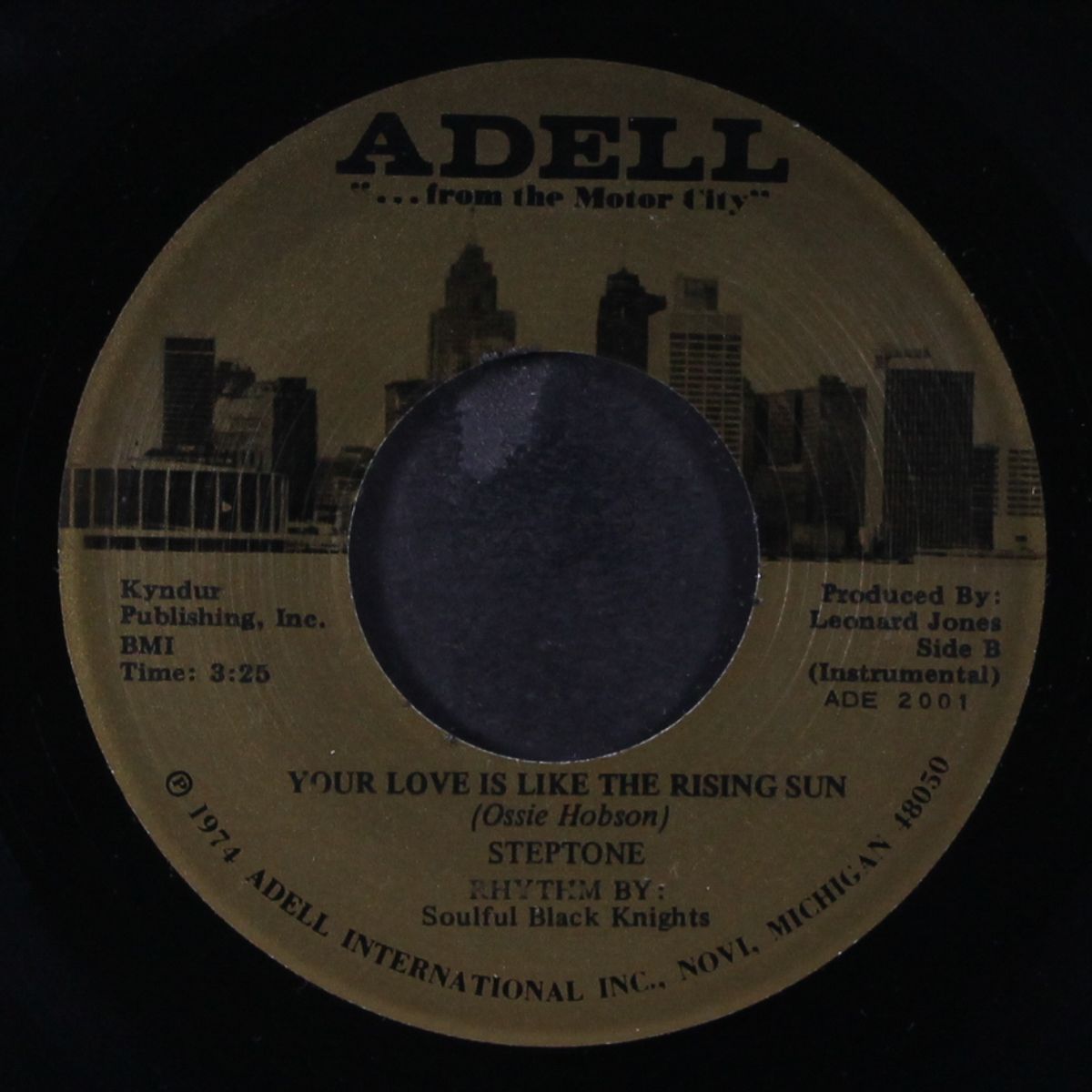 your love is like the rising sun / instrumental by STEPTONE & SOULFUL BLACK KNIGHTS