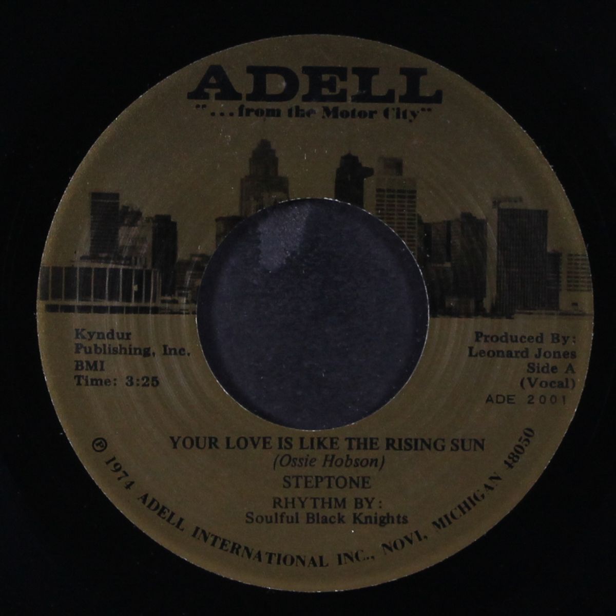 your love is like the rising sun / instrumental by STEPTONE & SOULFUL BLACK KNIGHTS