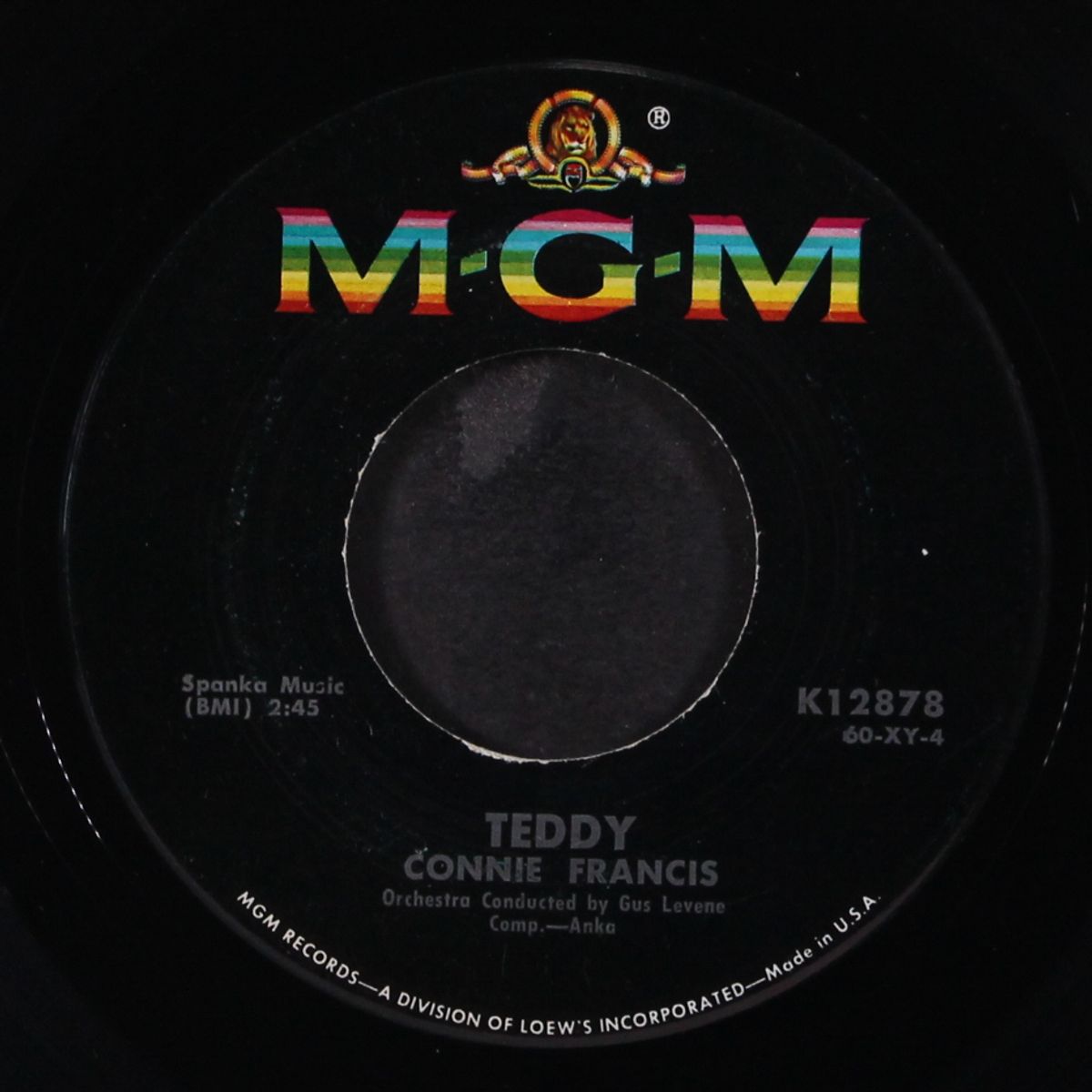 teddy by CONNIE FRANCIS