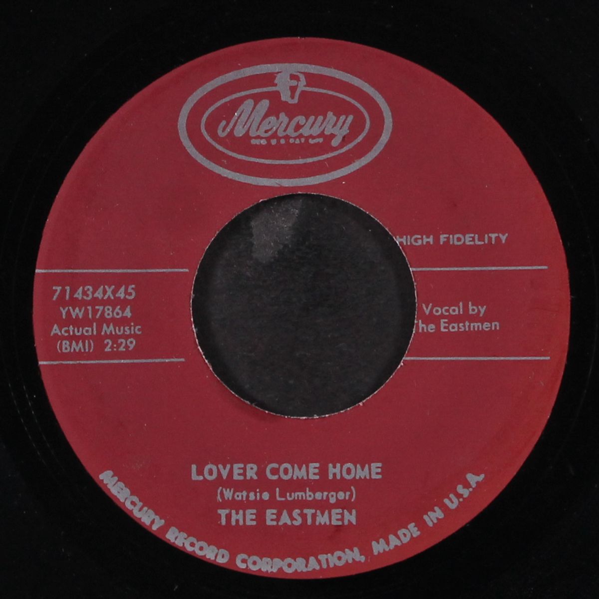 lover come home / bye bye my baby by EASTMEN