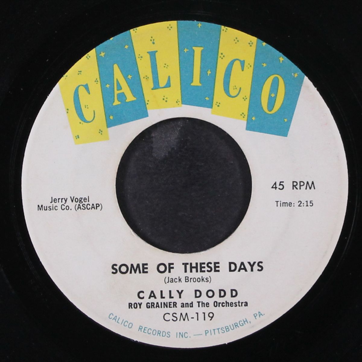 come oh come / some of these days by CALLY DODD