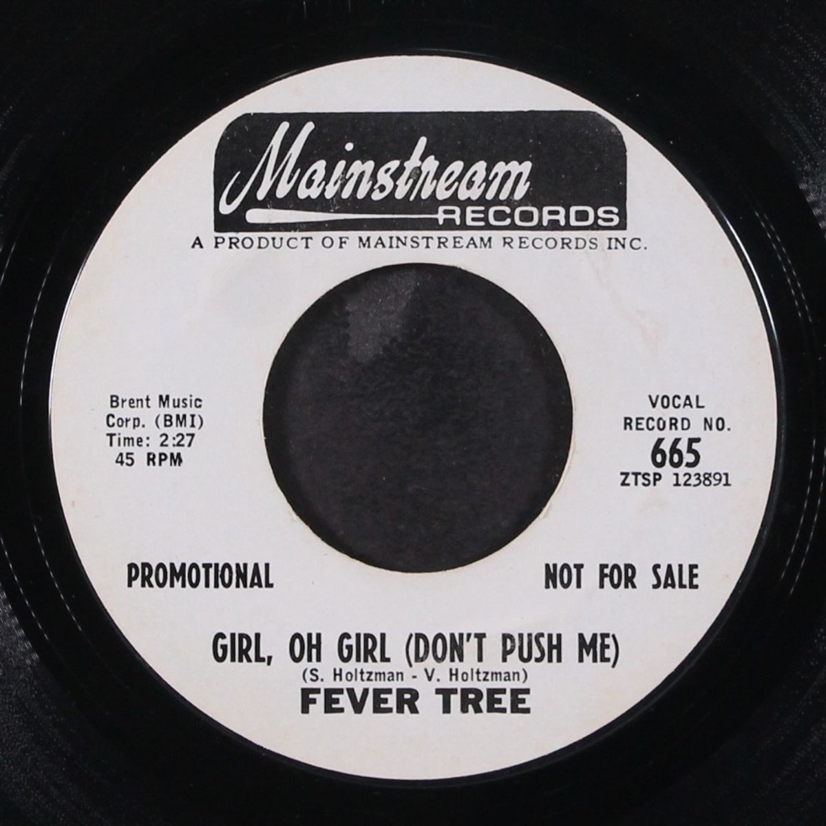 girl, oh girl (don't push me) / steve lenore by FEVER TREE
