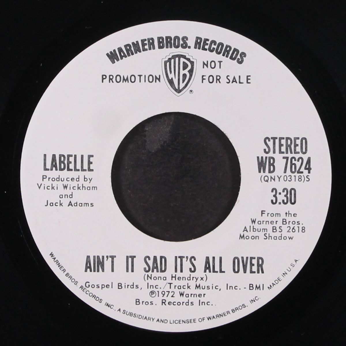 ain't it sad it's all over / mono by LABELLE