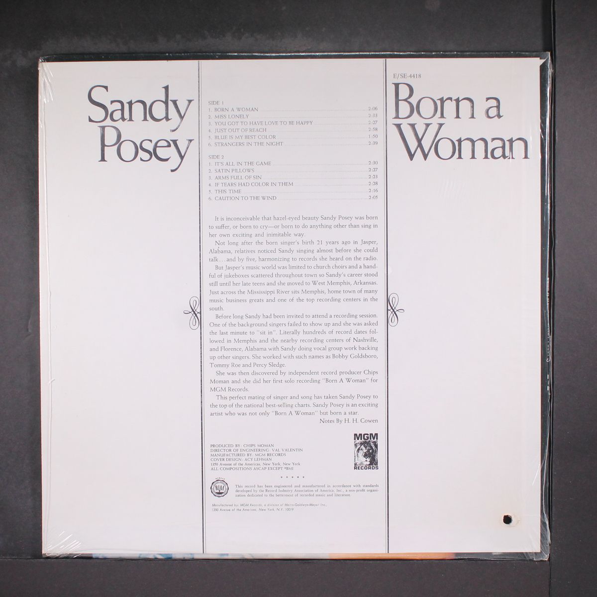 born a woman by SANDY POSEY
