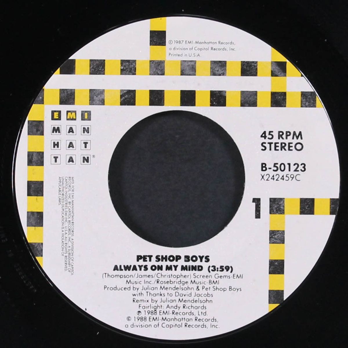 always on my mind / do i have to? by PET SHOP BOYS