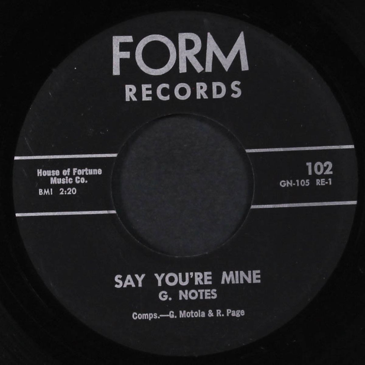 if they only knew / say you're mine by G. NOTES