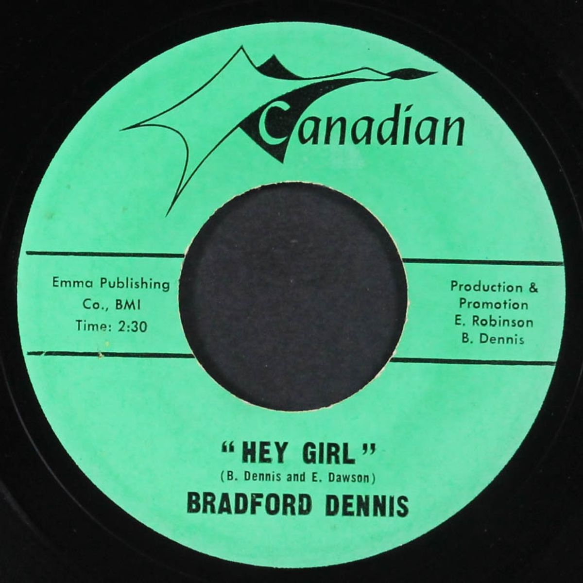 the wings of an angel / hey girl by BRADFORD DENNIS