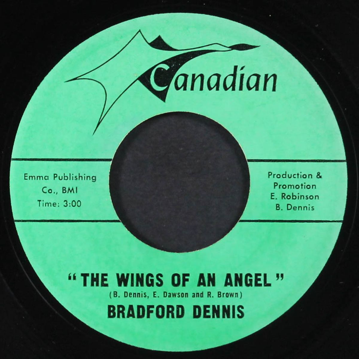 the wings of an angel / hey girl by BRADFORD DENNIS