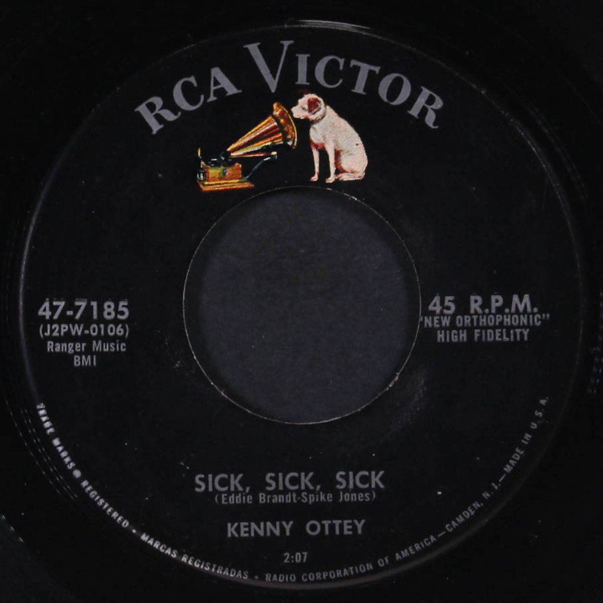 main drag saturday night / sick, sick, sick by KENNY OTTEY