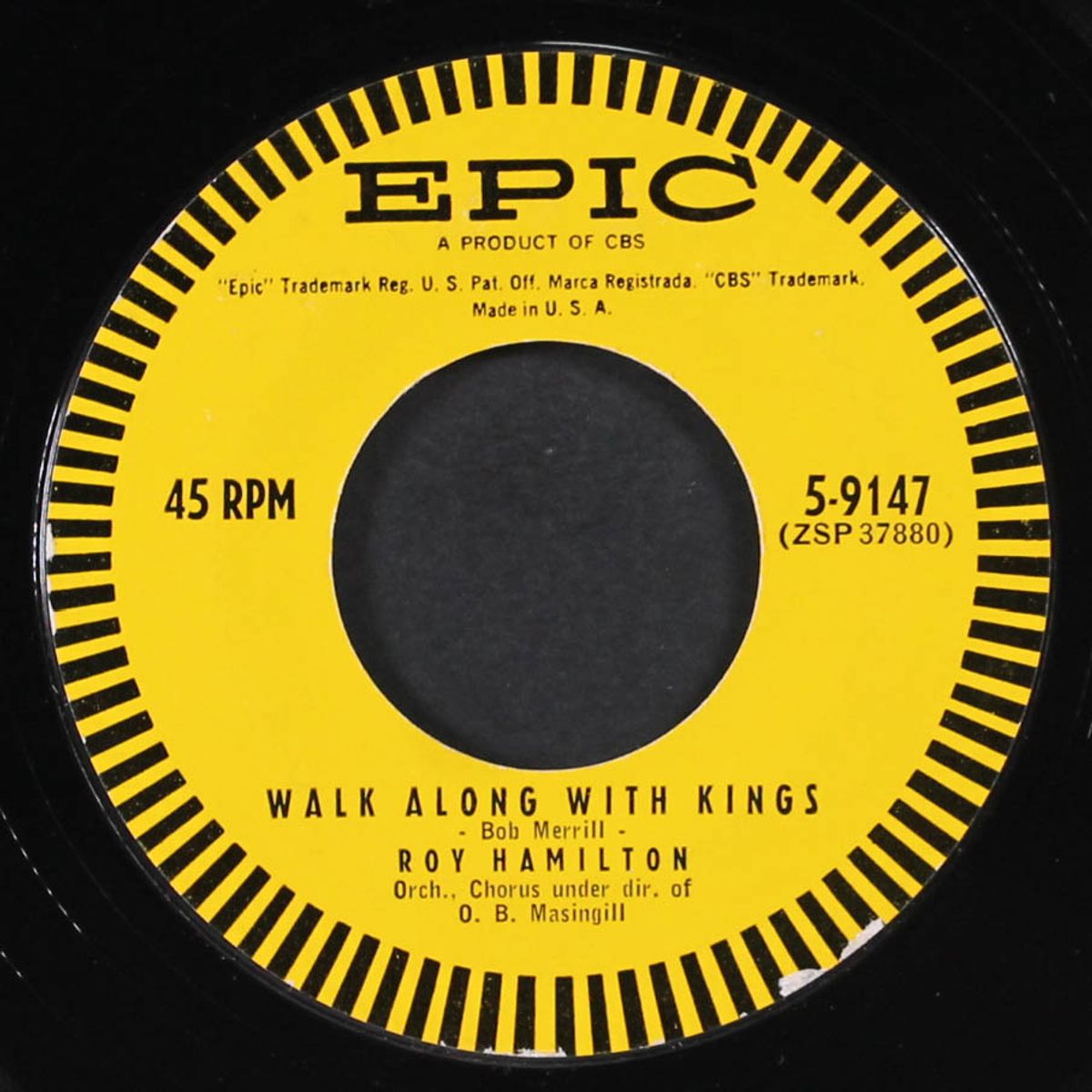 there goes my heart / walk along with kings by ROY HAMILTON