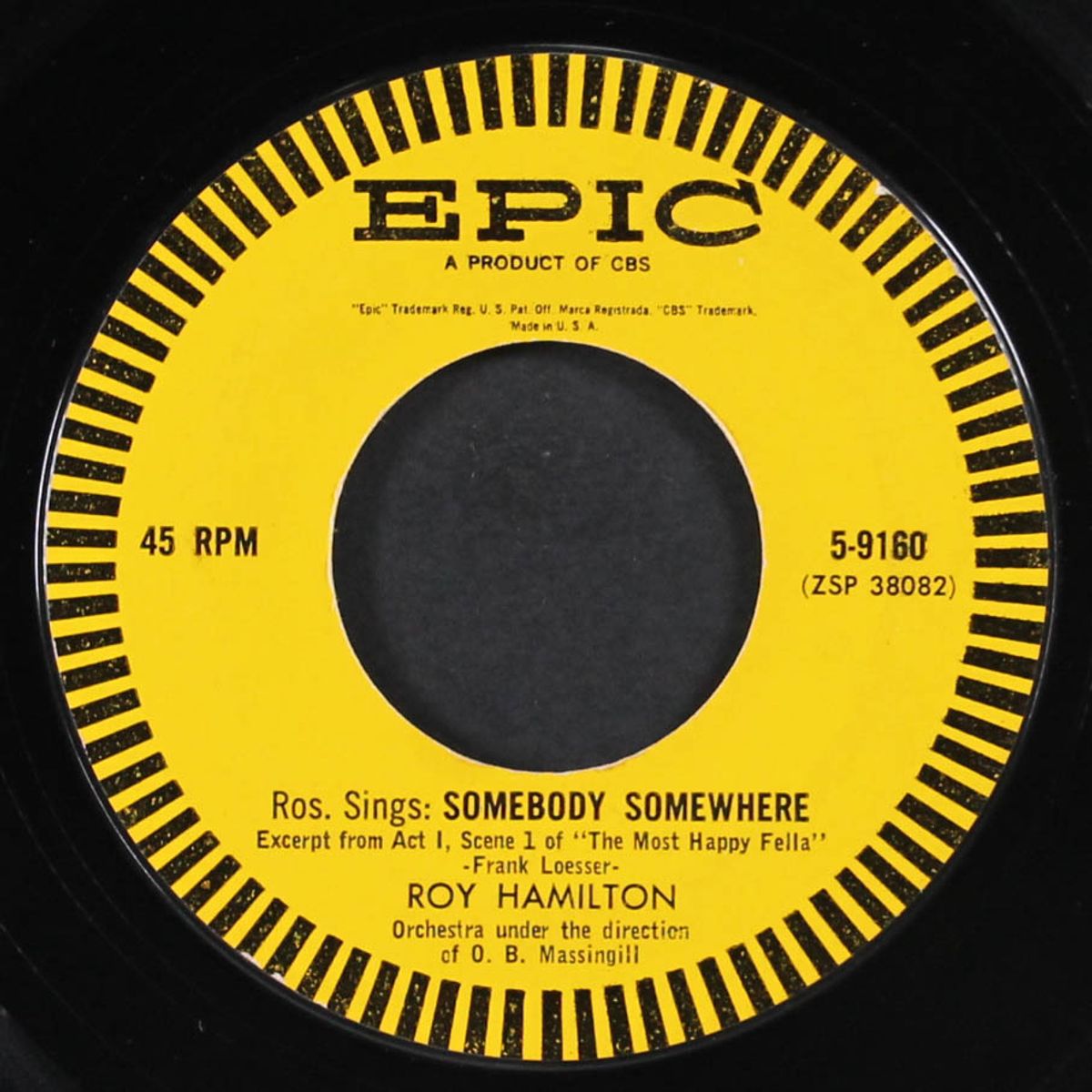 somebody somewhere by ROY HAMILTON