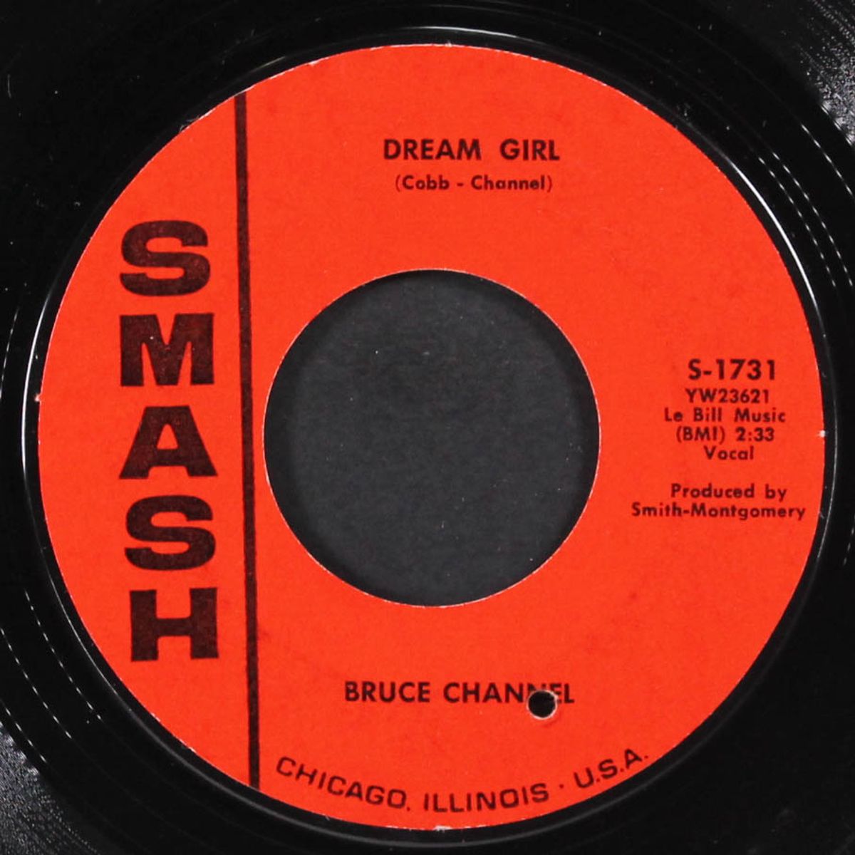 hey! baby / dream girl by BRUCE CHANNEL