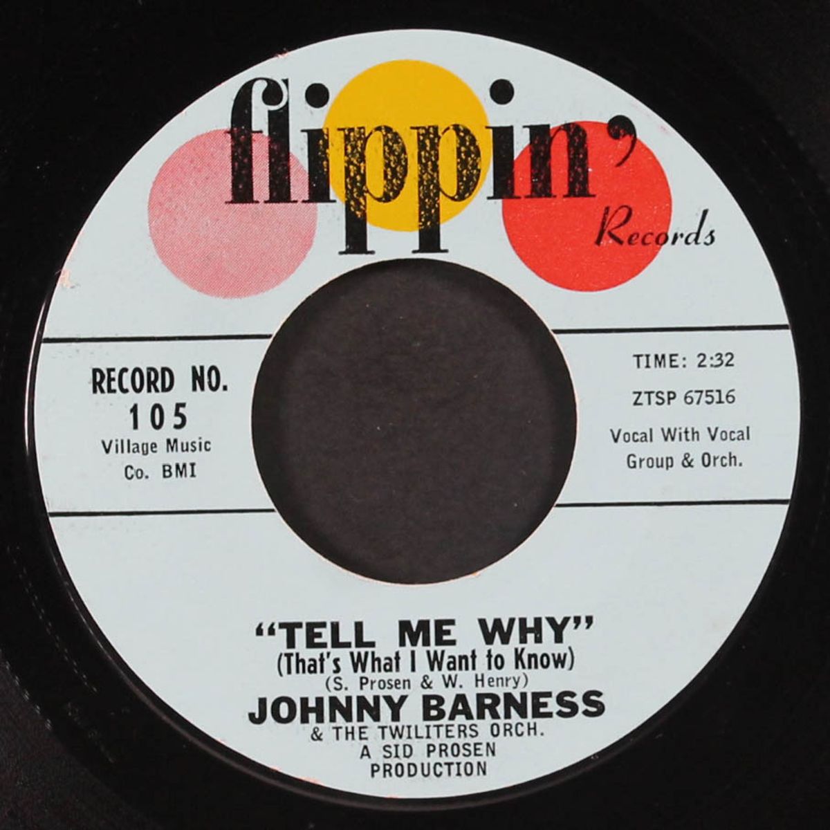 no love for me / tell me why by JOHNNY BARNESS