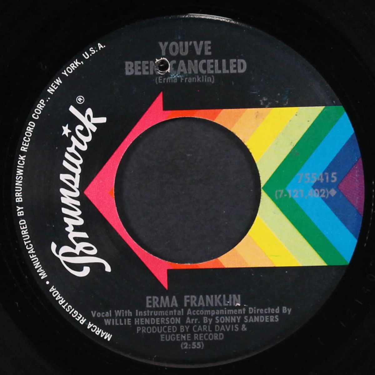 you've been cancelled / saving my love for you by ERMA FRANKLIN