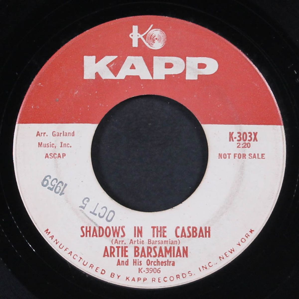 misirlou / shadows in the casbah by ARTIE BARSAMIAN