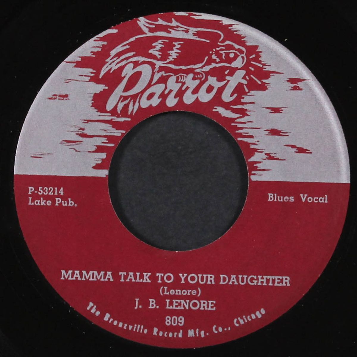 mamma talk to your daughter / man watch your woman by J.B. LENORE