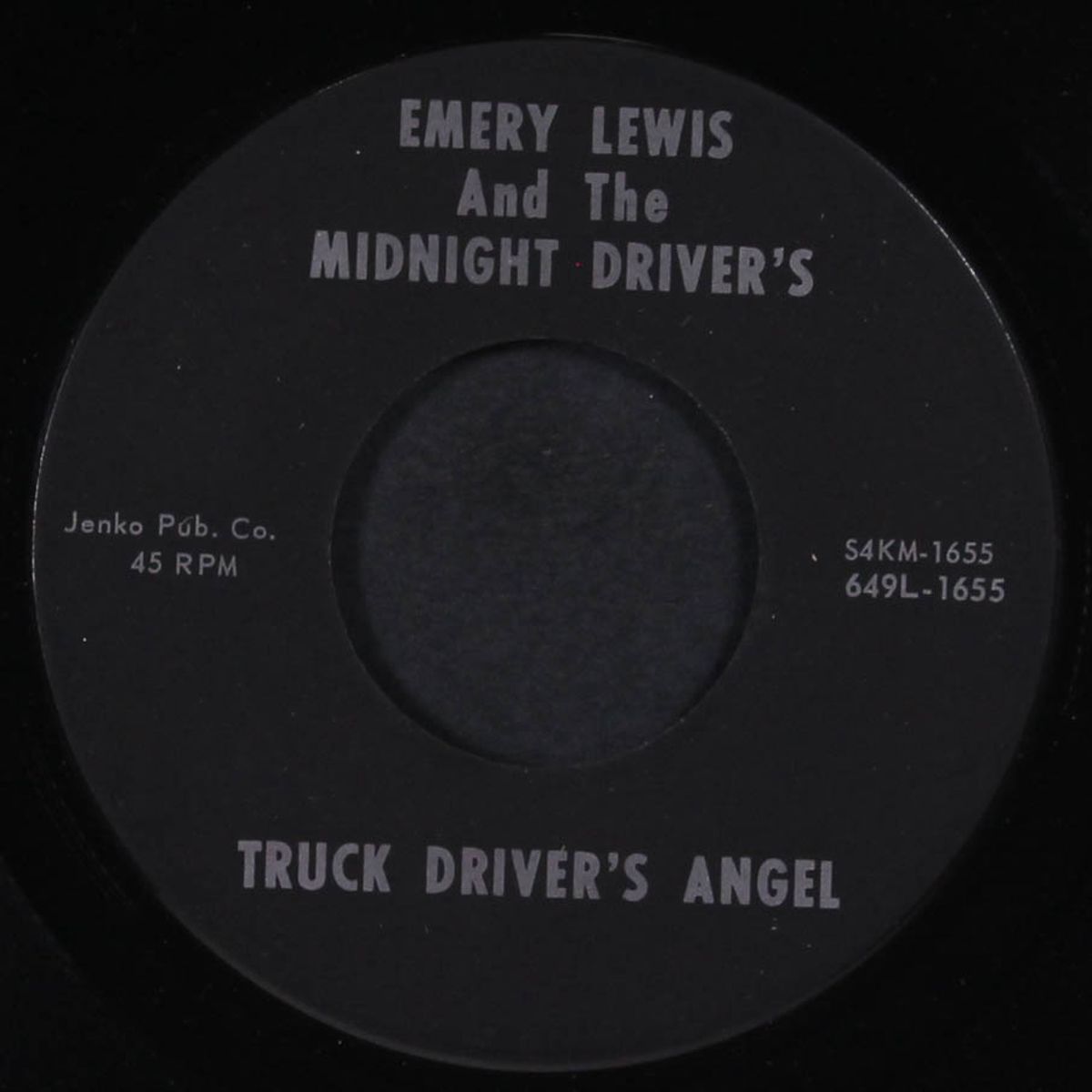 truck driver's angel / treasure's of love by EMERY LEWIS & MIDNIGHT DRIVER'S