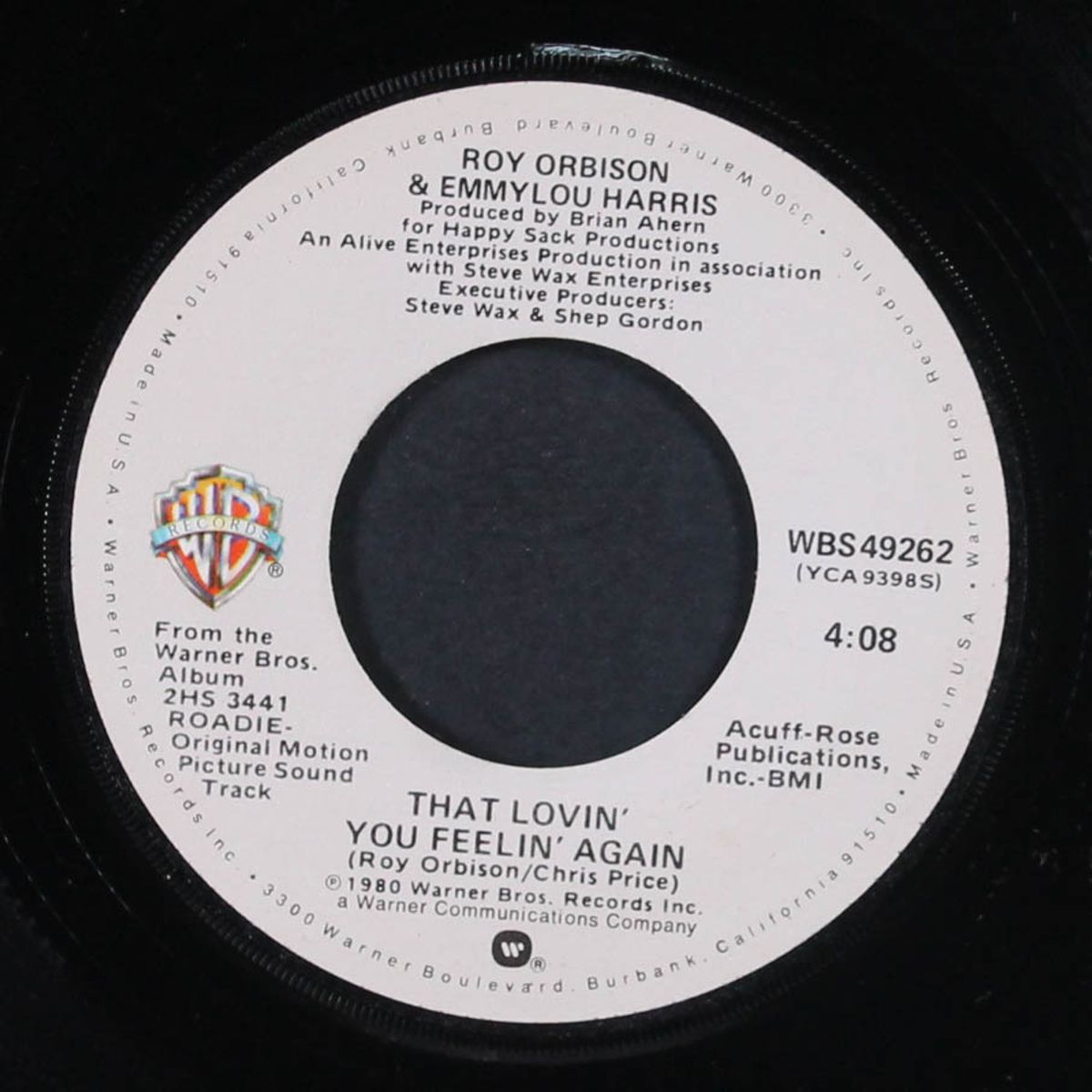 that lovin' you feelin' again / lola by ROY ORBISON & EMMYLOU HARRIS / CRAIG HUNDLEY