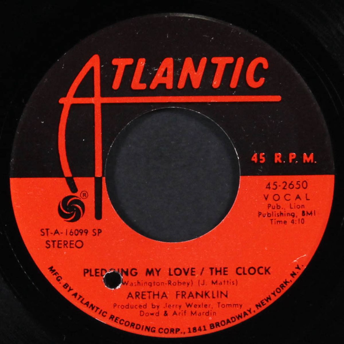 share your love with me / pledging my love/the clock by ARETHA FRANKLIN