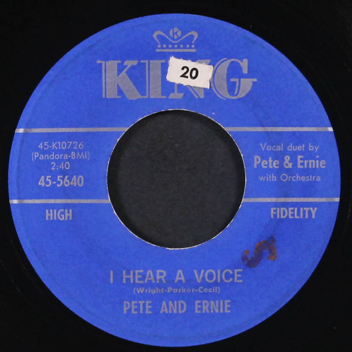 i hear a voice / the hunch by PETE & ERNIE