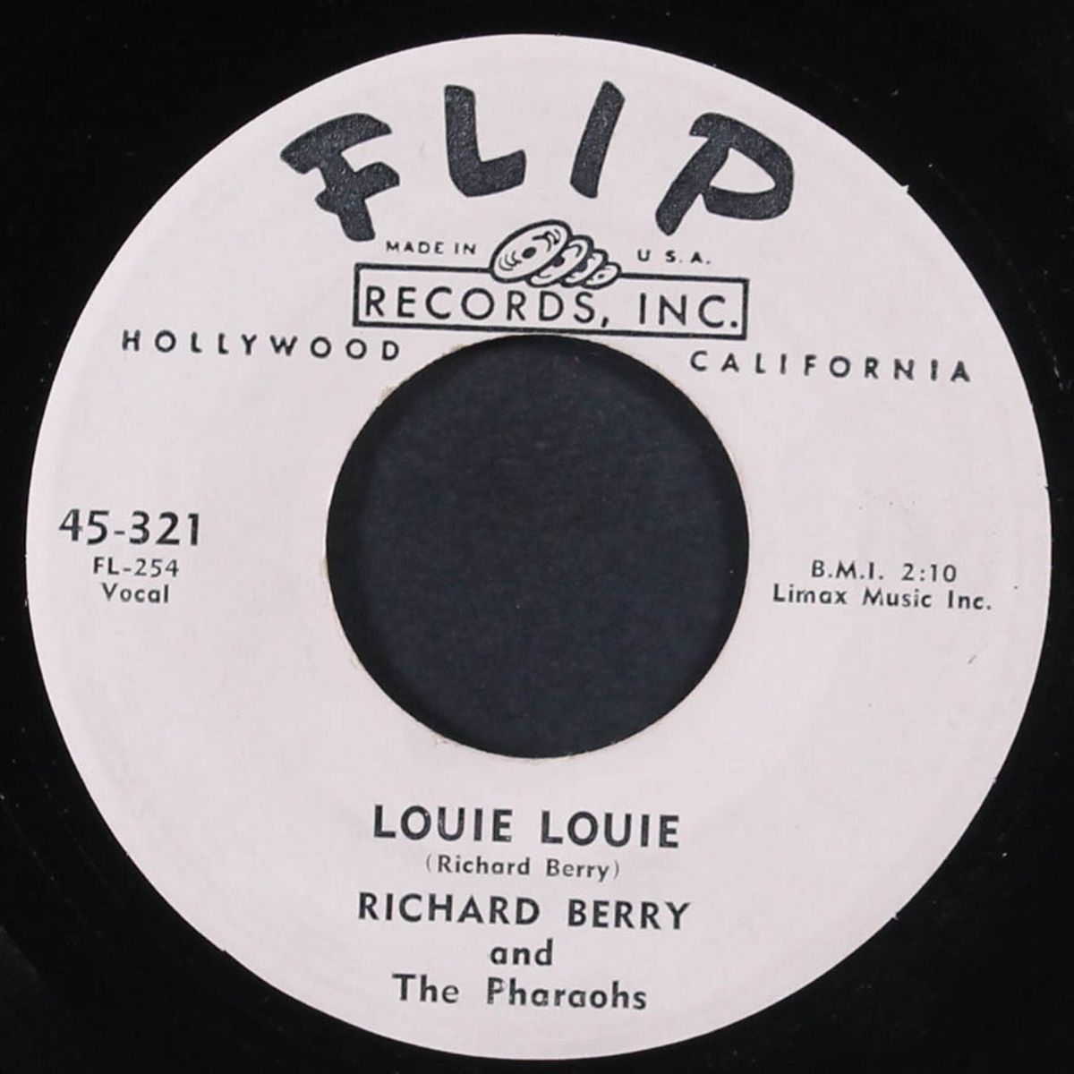 louie louie / you are my sunshine by RICHARD BERRY & PHARAOHS